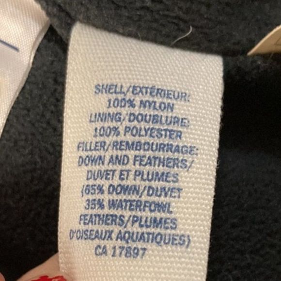 Old Navy Vintage Black Nylon Down Puffer Vest Women Plus Size XXL - Picture 7 of 7